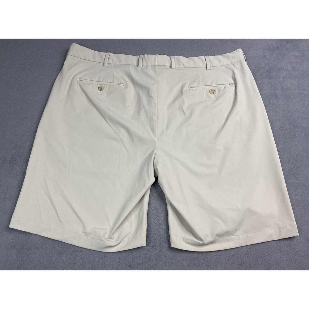 Peter Millar Crown Crafted Shorts Men 40 Beige Stealth Performance Golf Classic - Picture 2 of 9
